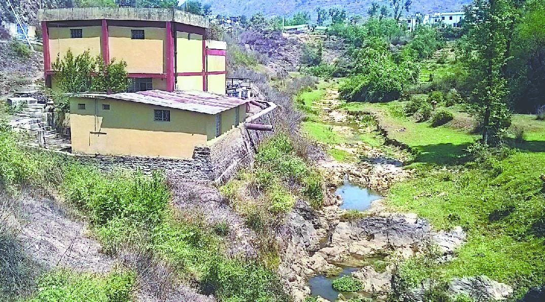 Tuligadh drained water pumping drinking water scheme
