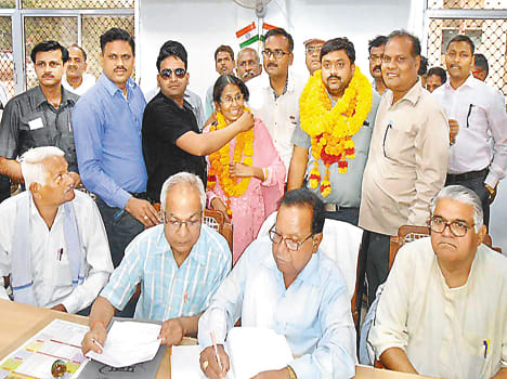 jagdish became city chief 7th time