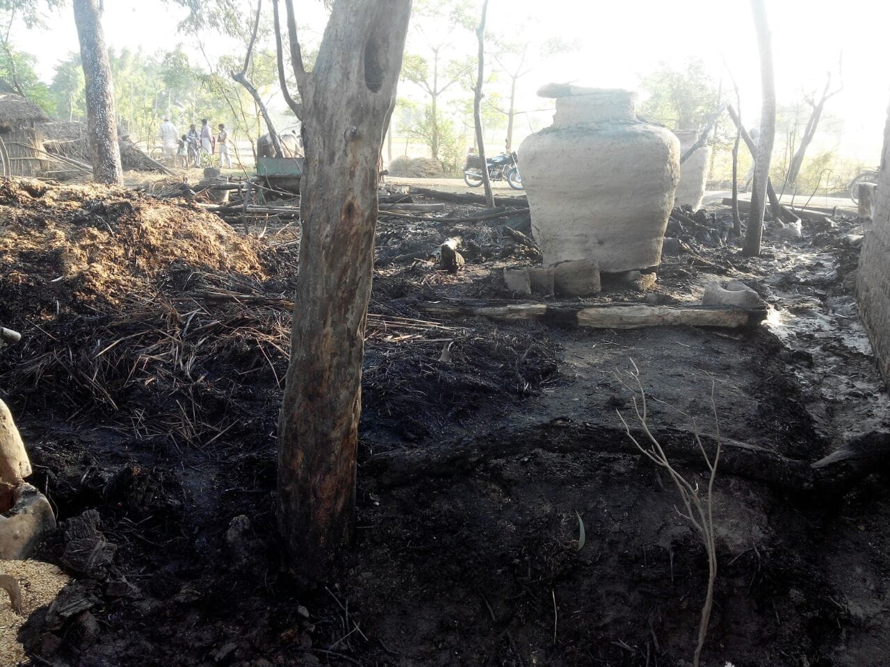 kids died in house fire in gonda