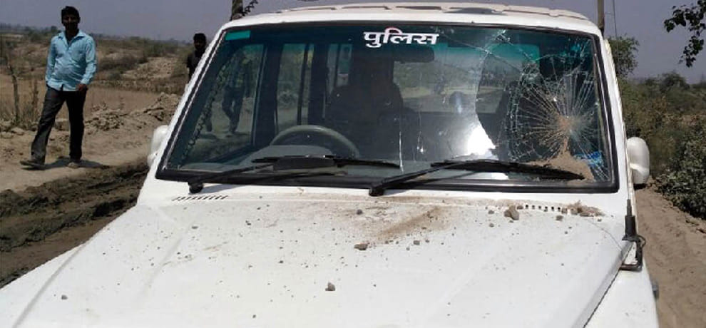 crowd erupted on death of farmer in accident