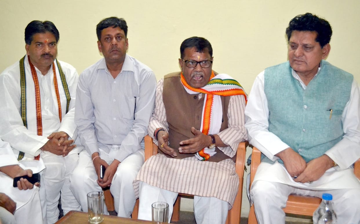 "BJP and SP government stifling democracy '