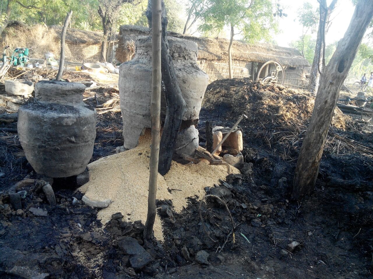 kids died in house fire in gonda