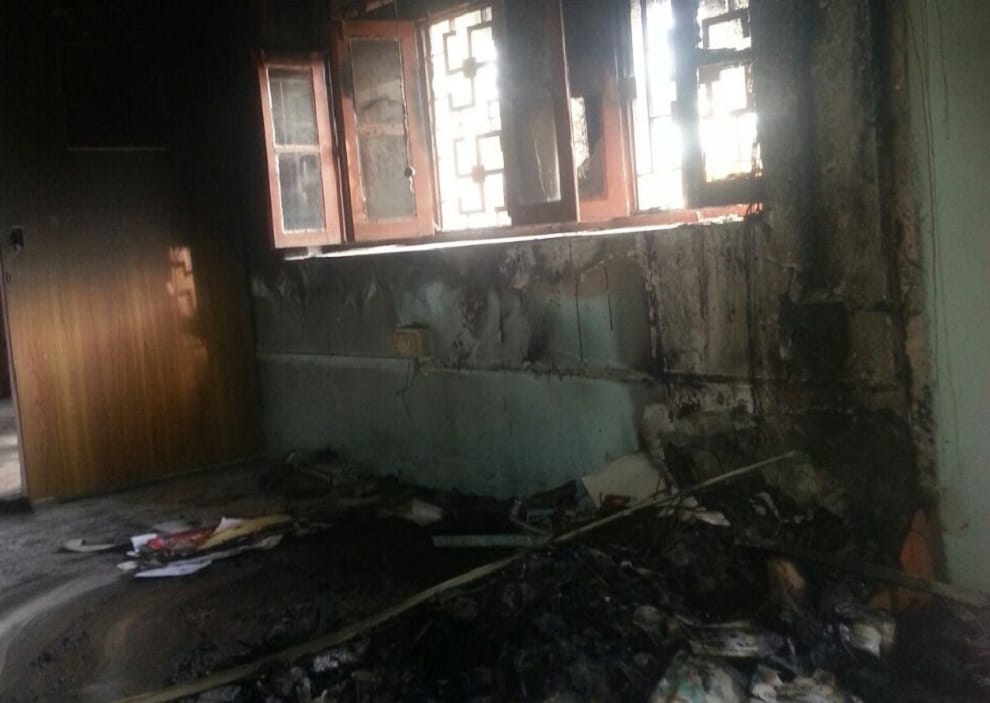 Caught fire in ASI office in Sarnath