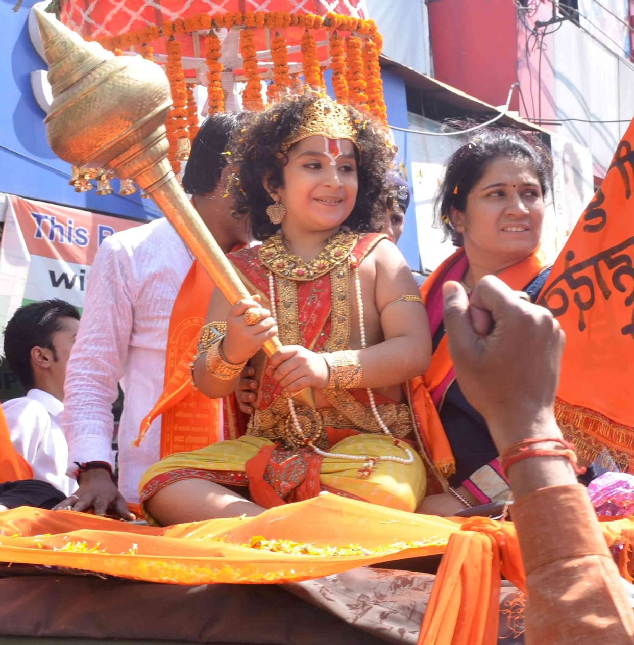 bal hanuman ishant bhanushali in dehradun