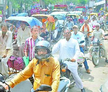 whole day townspeople battling with jam