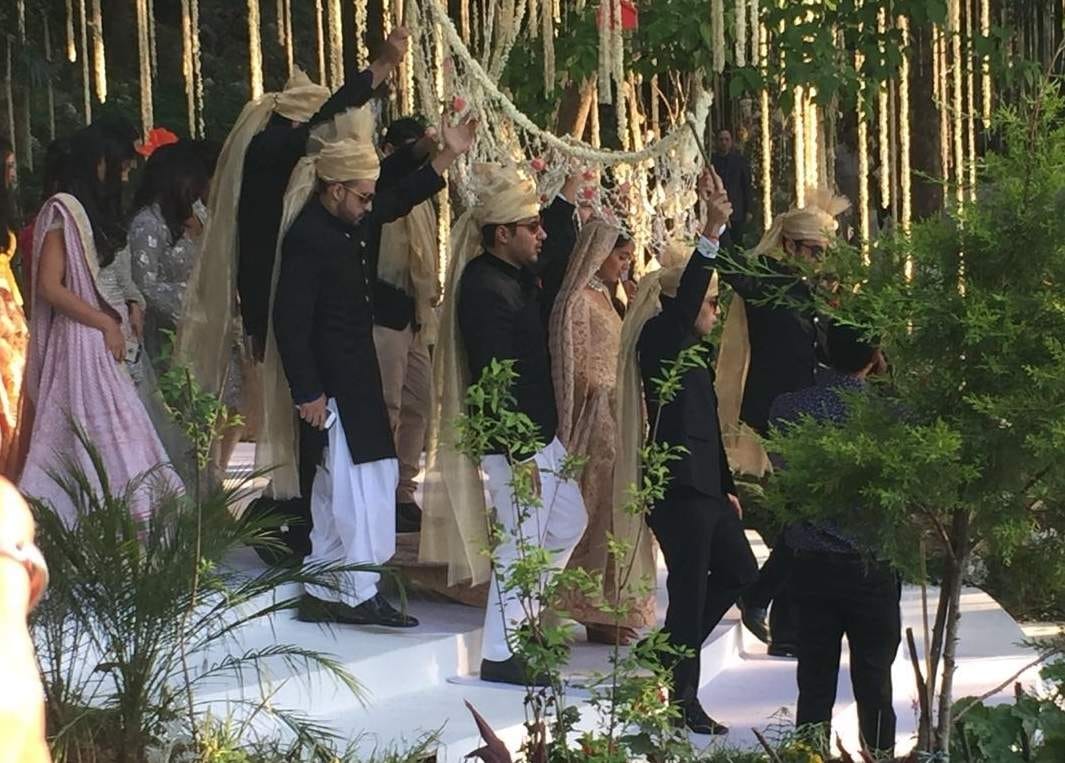 marriage ceremony of birla and DLF family in mussoorie