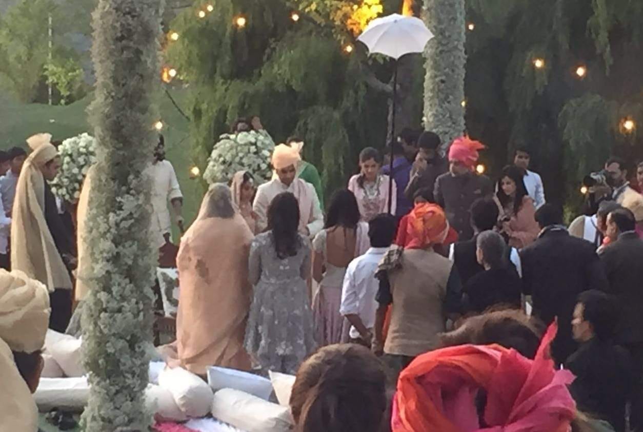 marriage ceremony of birla and DLF family in mussoorie