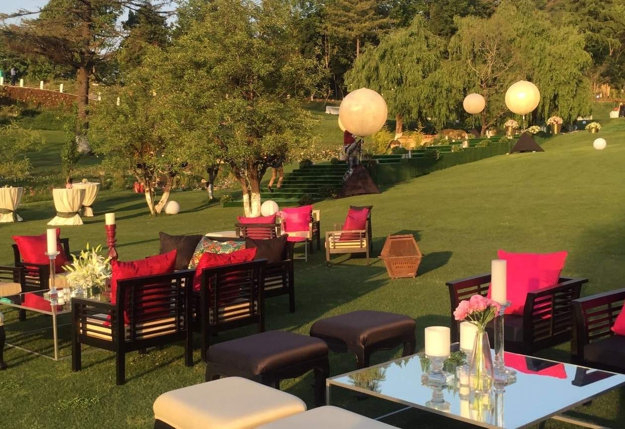 marriage ceremony of birla and DLF family in mussoorie