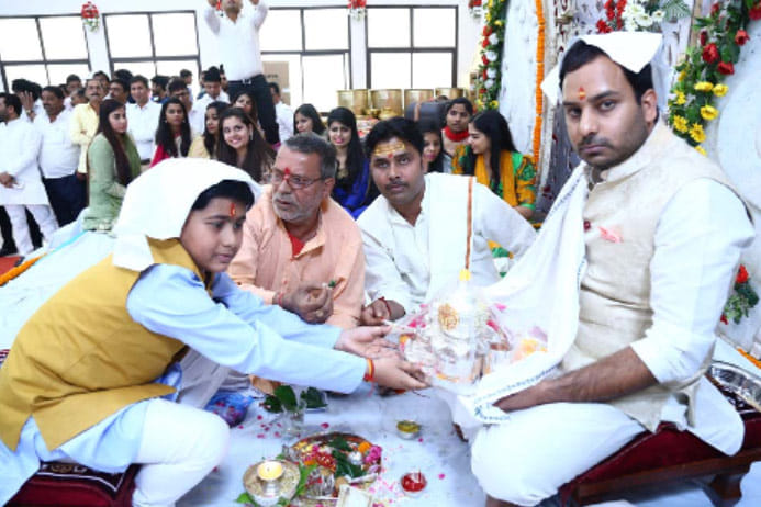 Matrimonial rituals of Mulayam's grandson held in Etawah