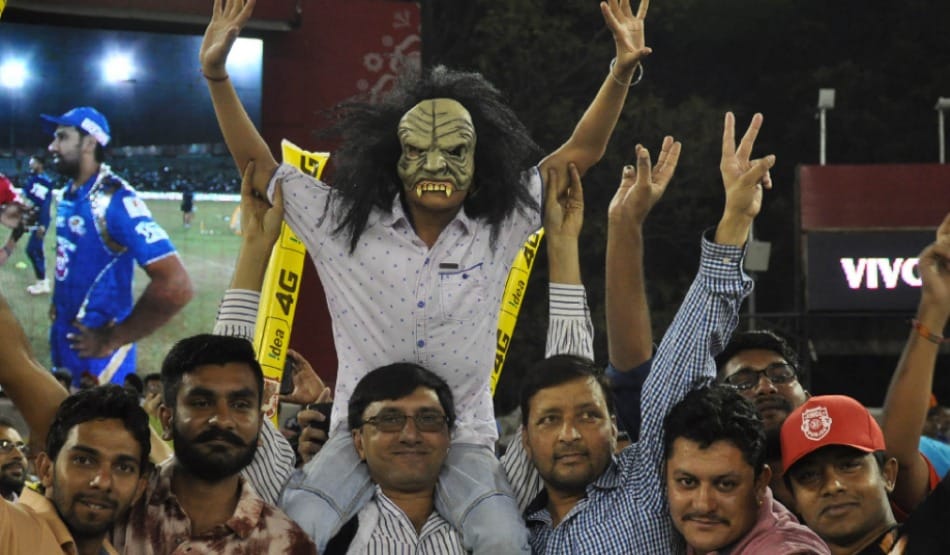 IPL: Mumbai Indians won against Kings XI Punjab: enthusiasm of audience