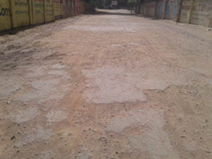 jumping round on road in lalitpur