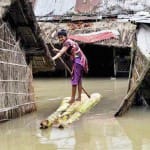 असम के भी कई हिस्सों में बन गए हैं बाढ़ के हालात