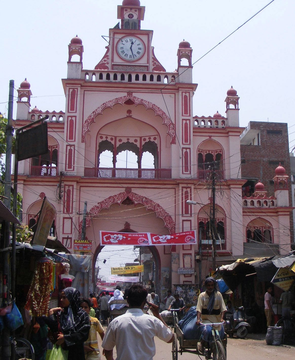 Administration failed to remove encroachments from the belfry