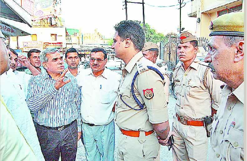 firing on ultrasound center meerut