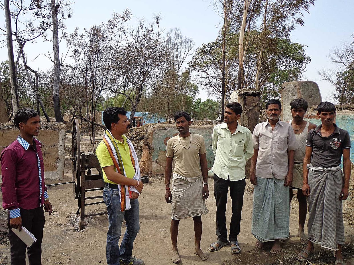 Mujmpur scorching fire , 70 burnt house
