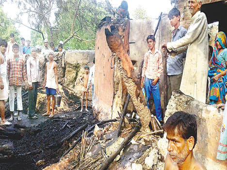 11 homes, fire, property worth millions of ash