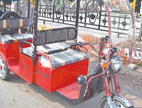 The death of the child in the current e-rickshaw