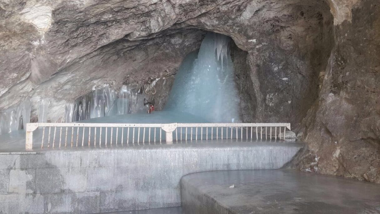 Amarnath Shivling video