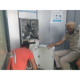 atm,panipat , cheating panipat, two lacks panipat
