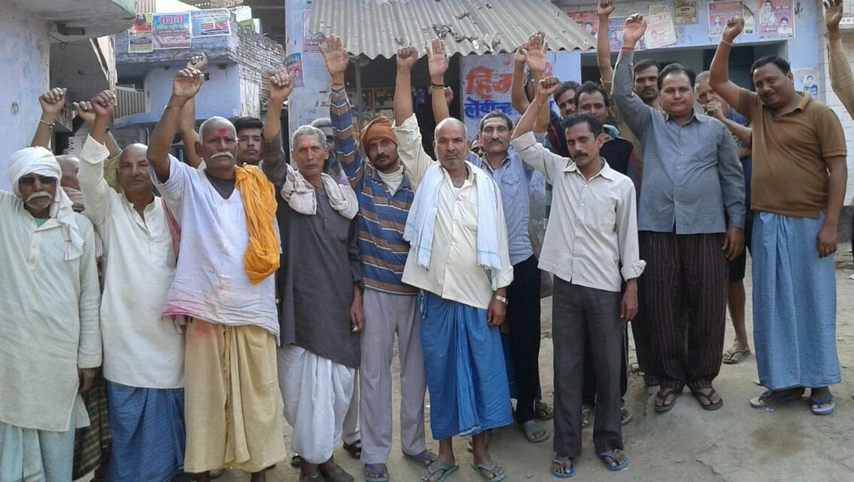 Farmers demonstrate