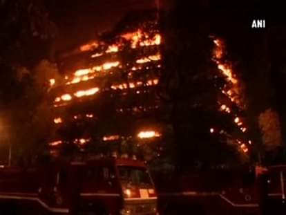 Fire engulfs Natural History Museum in Delhi