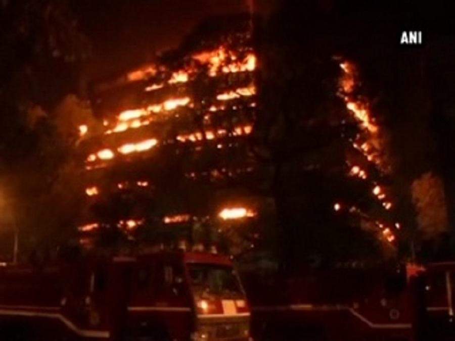 म्यूजियम में भीषण आग