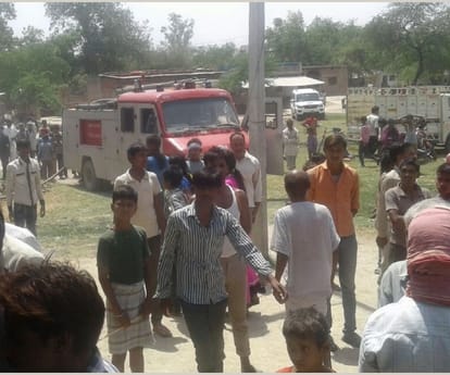  Fire takes two life in Raebareli.