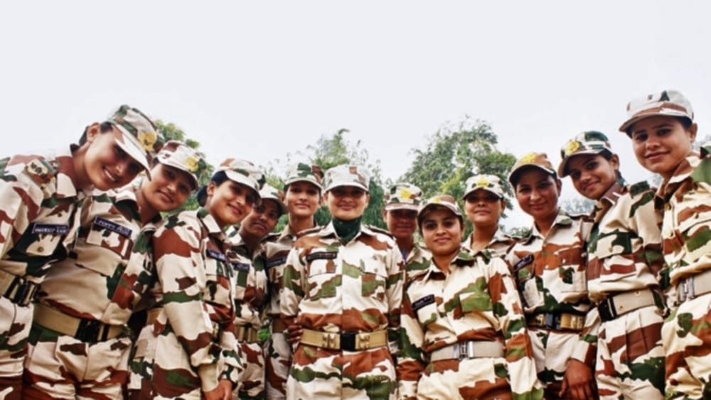itbp women wing in china border