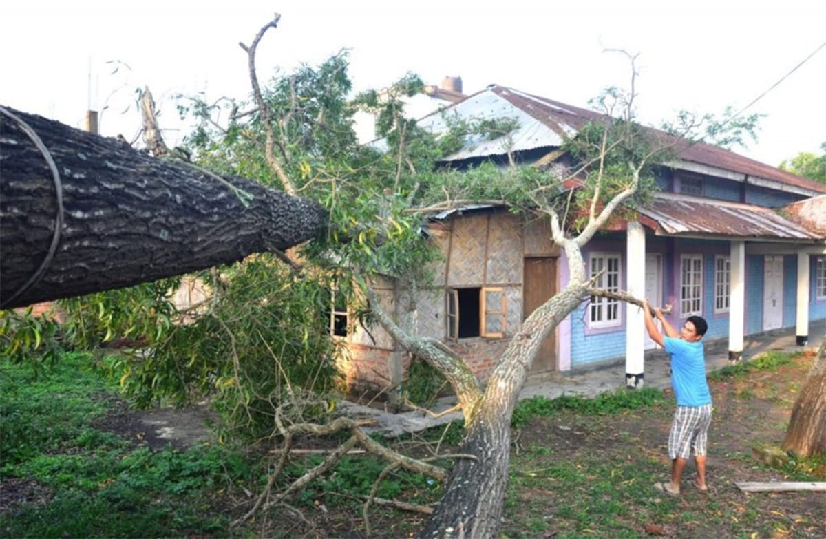 Manipur Storms Destroys 6000 Houses