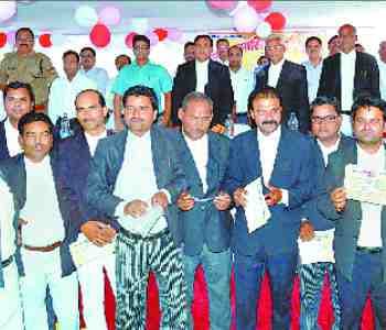 Officials took the oath