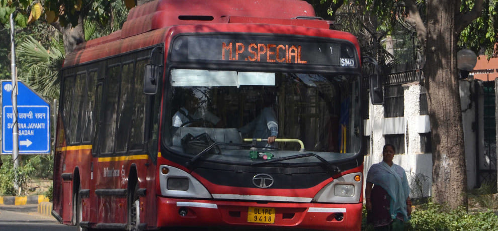 only four mp's travels in special buses in odd even 