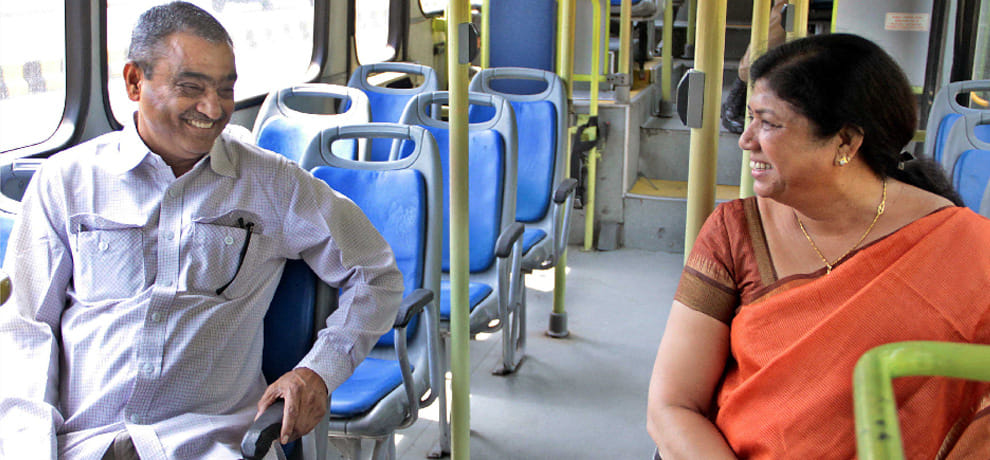 only four mp's travels in special buses in odd even 