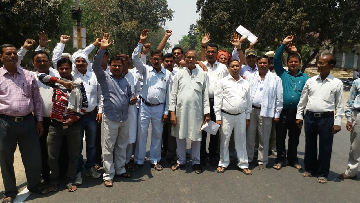Lawyers work performed protest