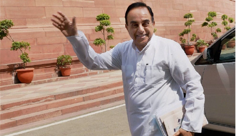 bjp leader subramanian swamy demand to change akbar road name