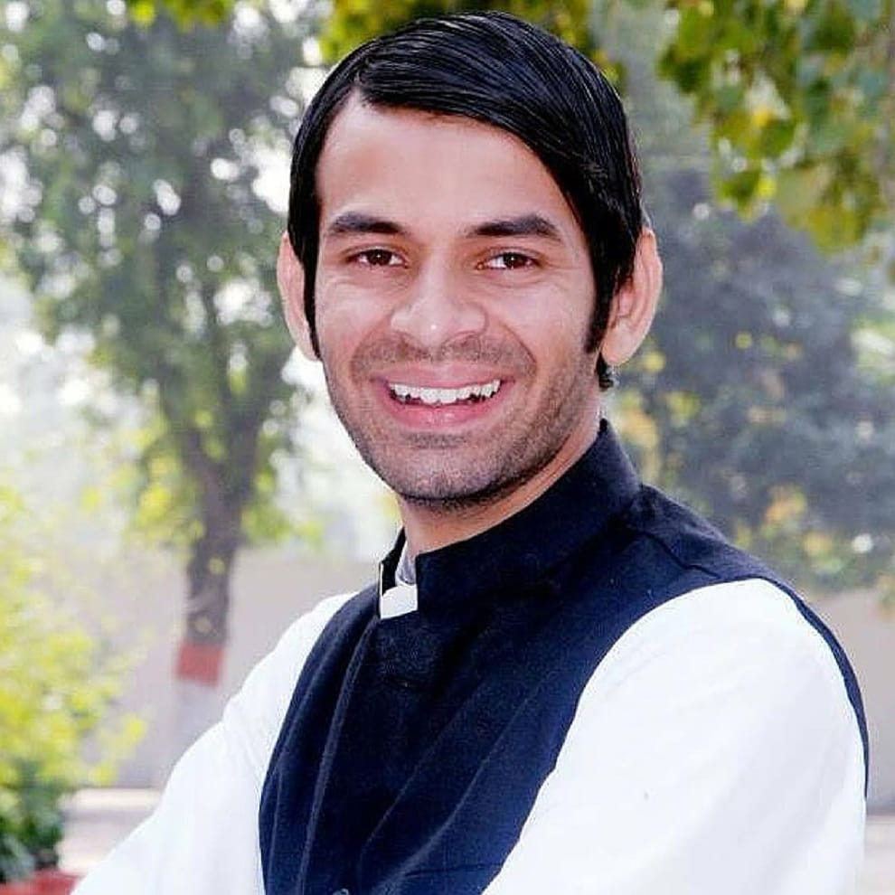 Tej Pratap yadav became Bihar chief minister in reel life