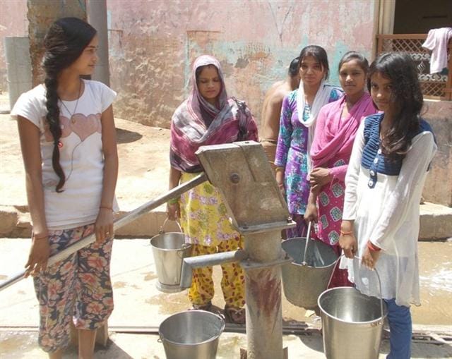 Khokia water crisis chaos