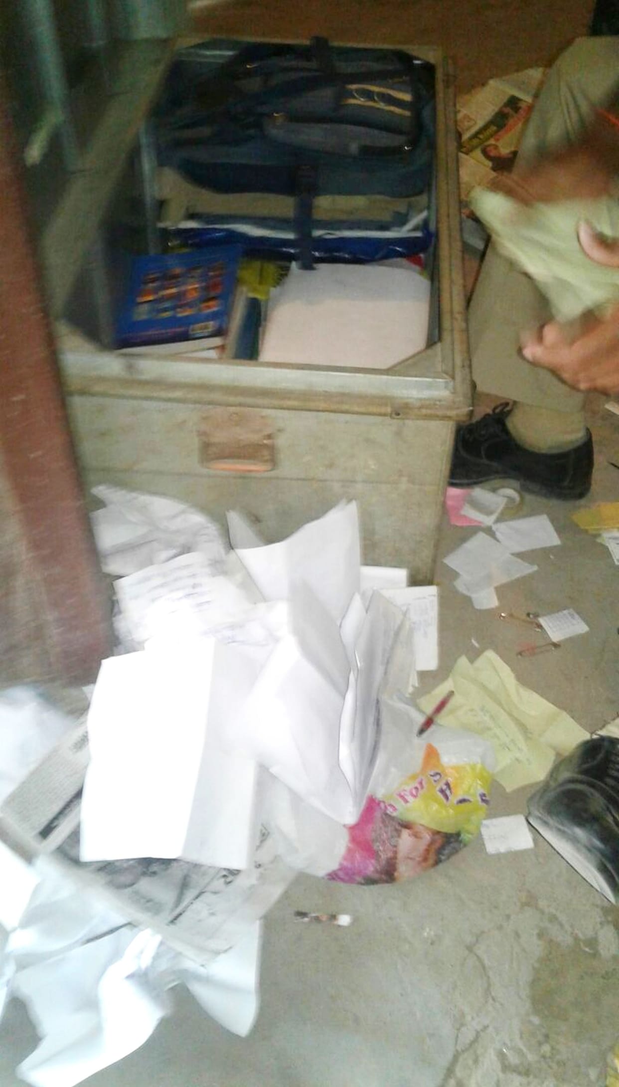 Agra Gate police burglary