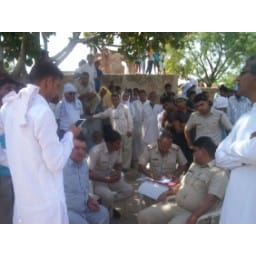 bhiwani news, solider, wiefe, dead body, float, pond
