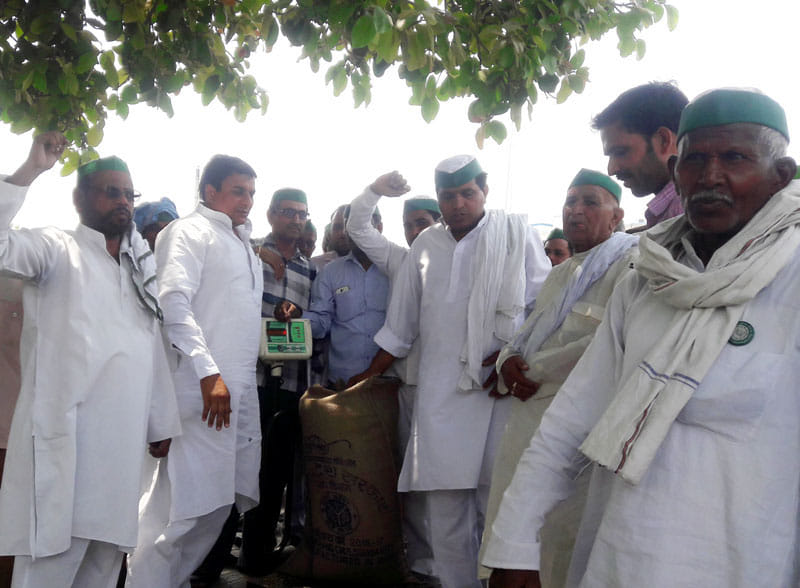 Ruckus on wheat procurement centers