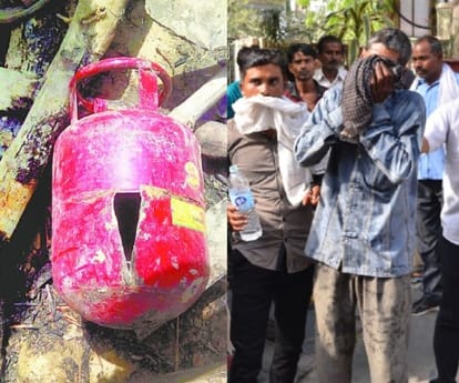 cooking gas cylinder blast in barabanki