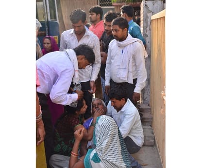 cooking gas cylinder blast in barabanki