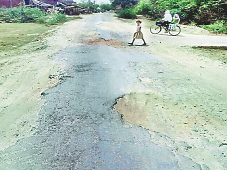 within two years road damaged
