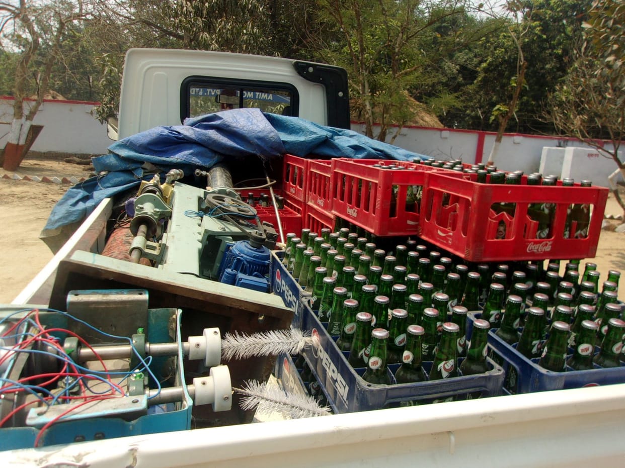 case on father and son for running fake factory of colddrink