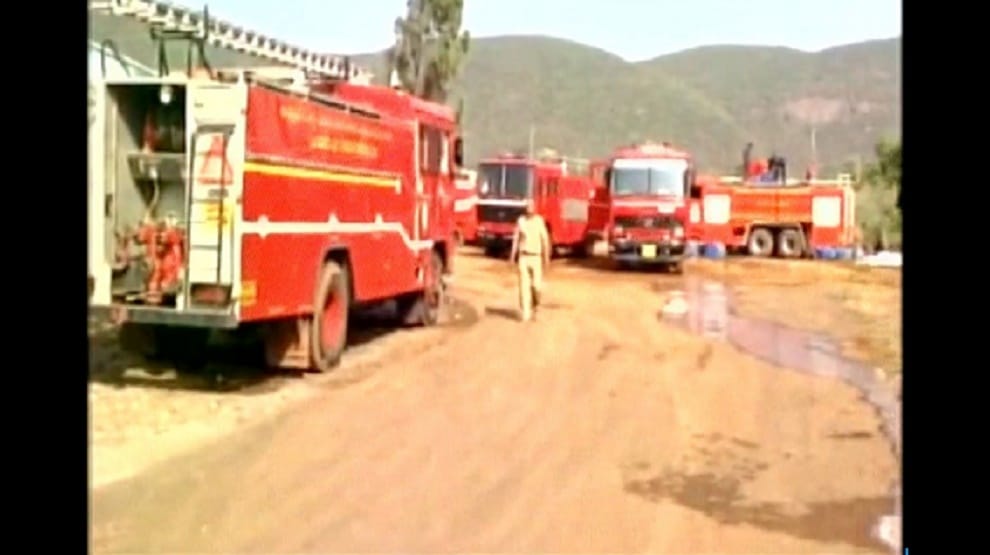 Fire brokes in Biomax Fuels Limited in Visakhapatnam