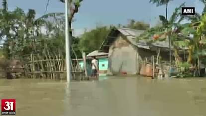 Flash floods disrupt normal life in Imphal