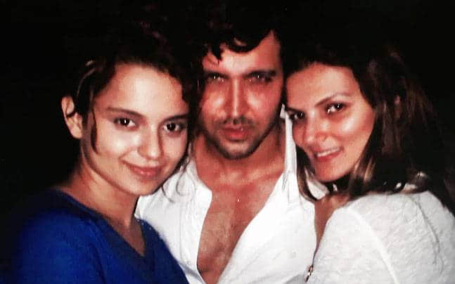 Hrithik Roshan takes on Kangana ranaut and their leaked viral photo with new snaps