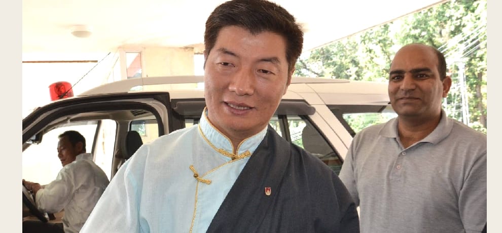 dalailama unhappy with lobsang sangay.