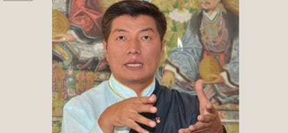  lobsang sangay become tibat prime minister for the second time.