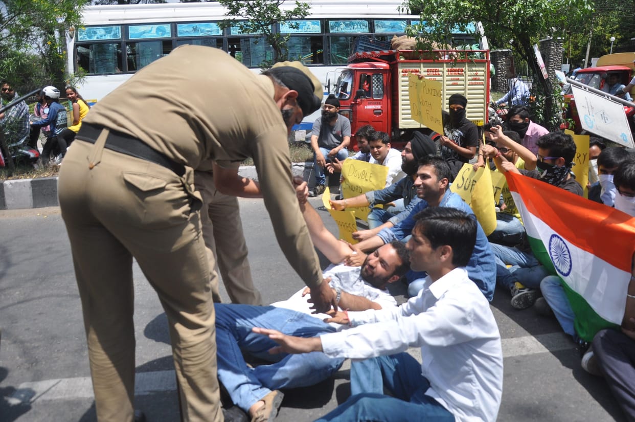 NIT students continue to demonstrate