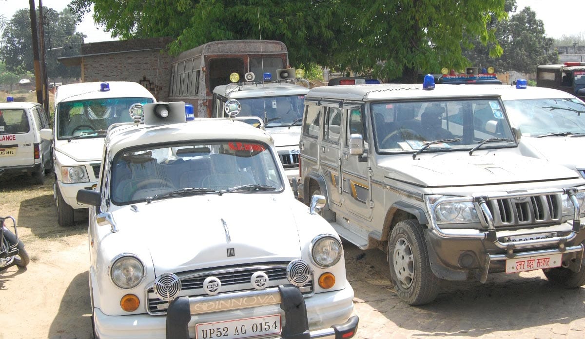 prisoners want to cylinder blast in deoria jail